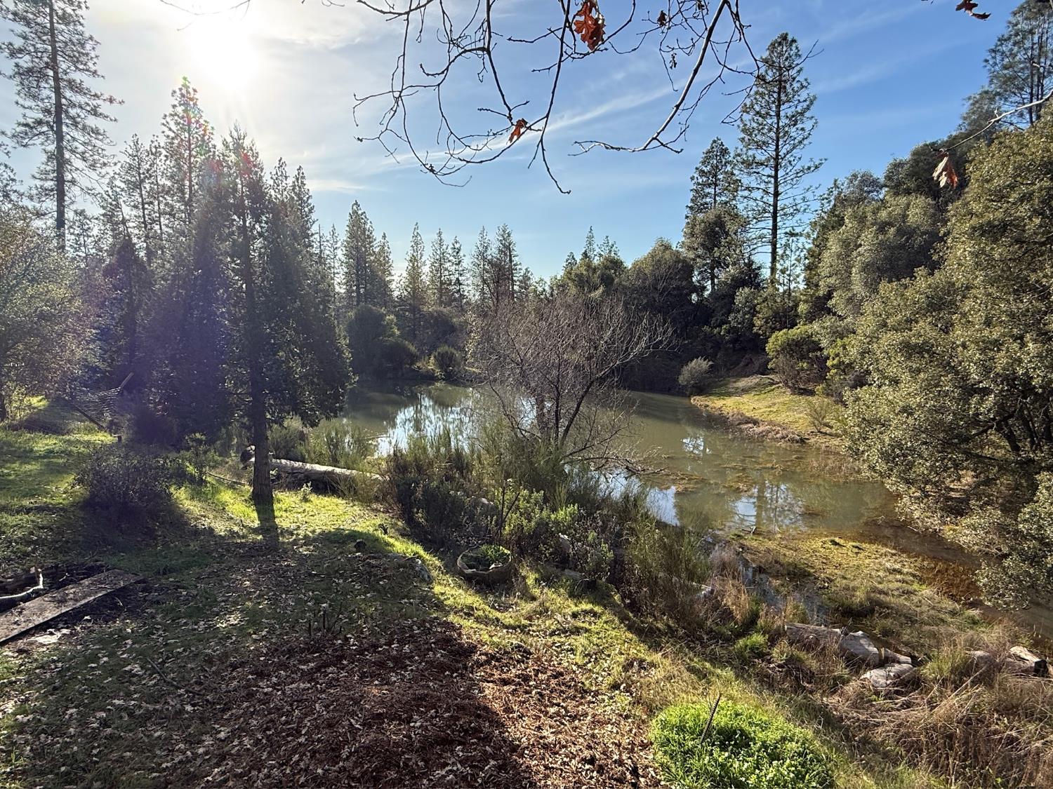 21614 Rockaway Road Nevada City, CA 95959 - Photo 5 of 56 a view of a lake with a mountain