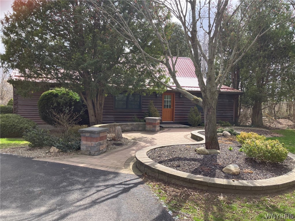 3261 Bacon Road Perry, NY 14530 - Photo 2 of 33 landscaped entryway