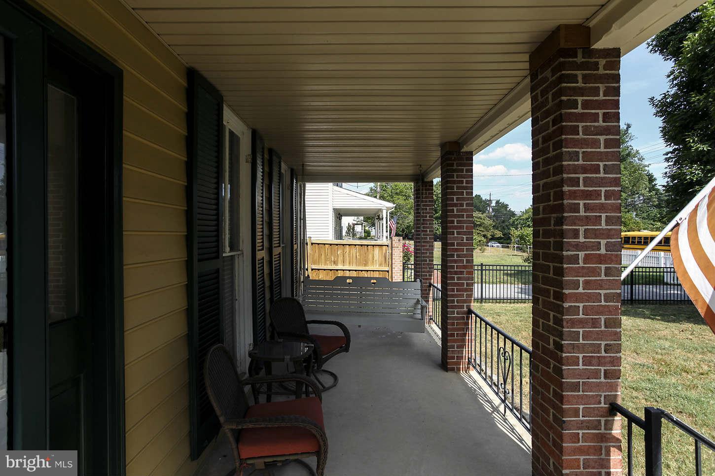 6184 Old Washington Road Elkridge, MD 21075 - Photo 2 of 22 INVITING FRONT PORCH