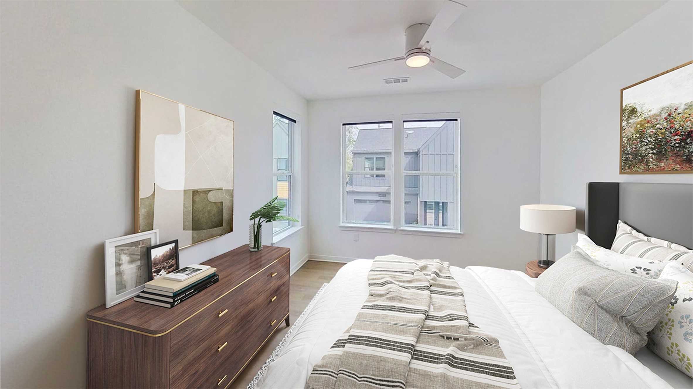 1941 Sawdust Road, Unit 618 The Woodlands, TX 77380 - Photo 5 of 16 a bedroom with a bed and a window