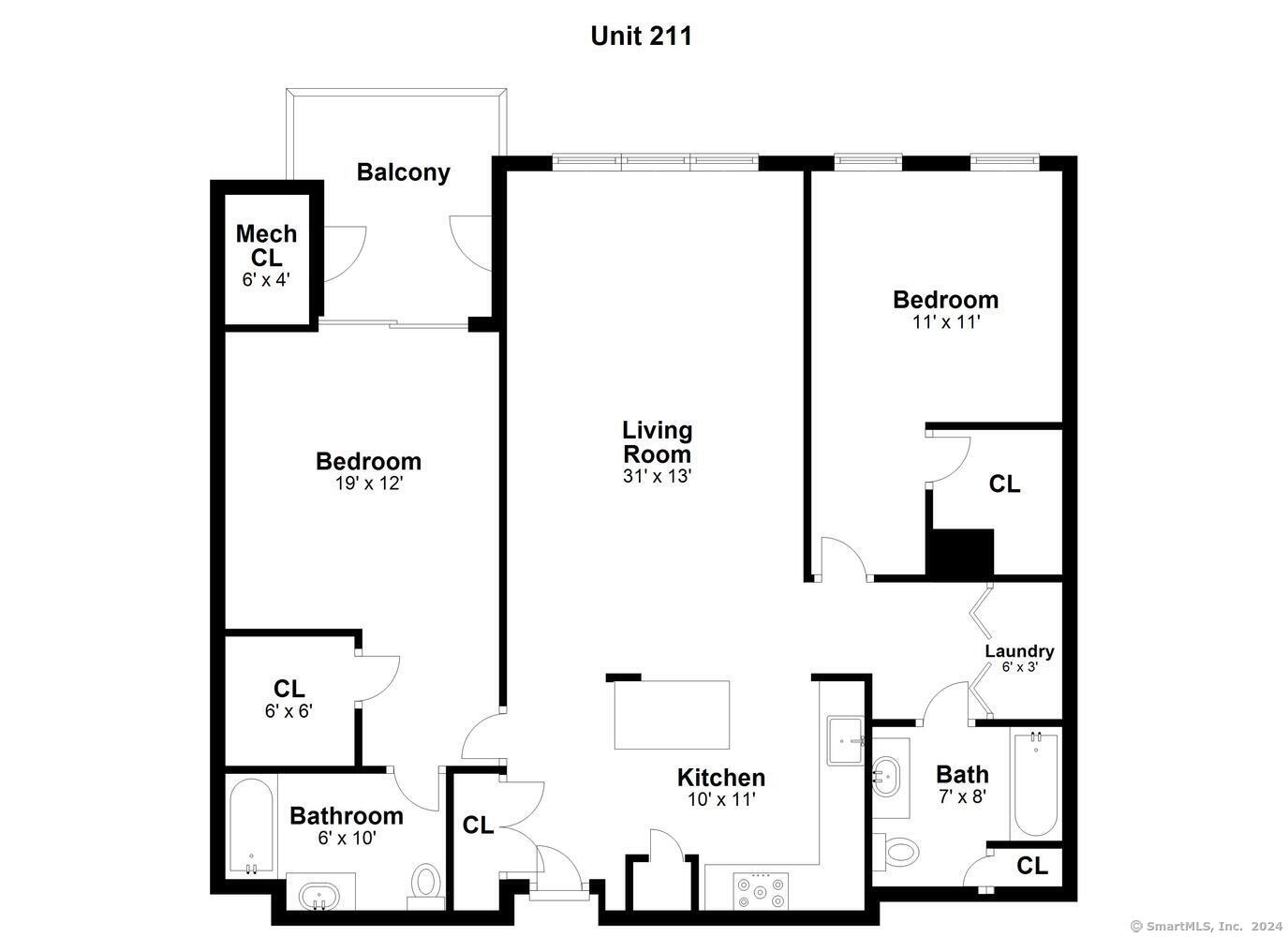 35 West Broad Street, Unit 211 Stamford, CT 06902 - Photo 22 of 38