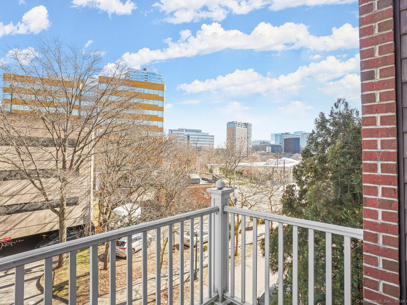 35 West Broad Street, Unit 211 Stamford, CT 06902 - Photo 26 of 38 a view of a city from a balcony