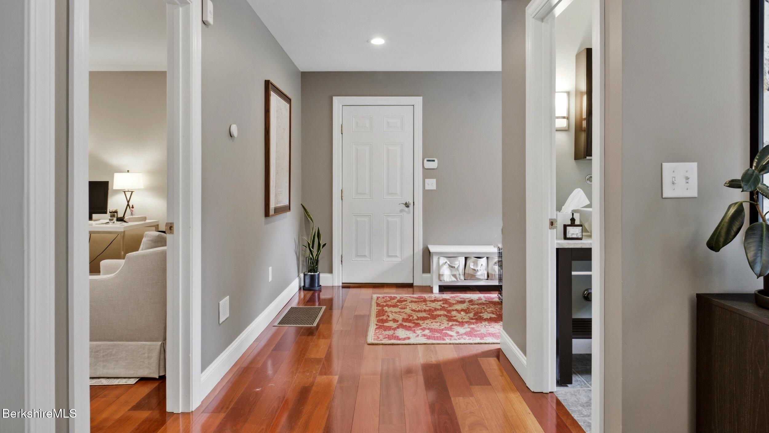 321 North Plain Road Great Barrington, MA 01236 - Photo 22 of 53 1st Floor Hallway to Bath and Bedroom