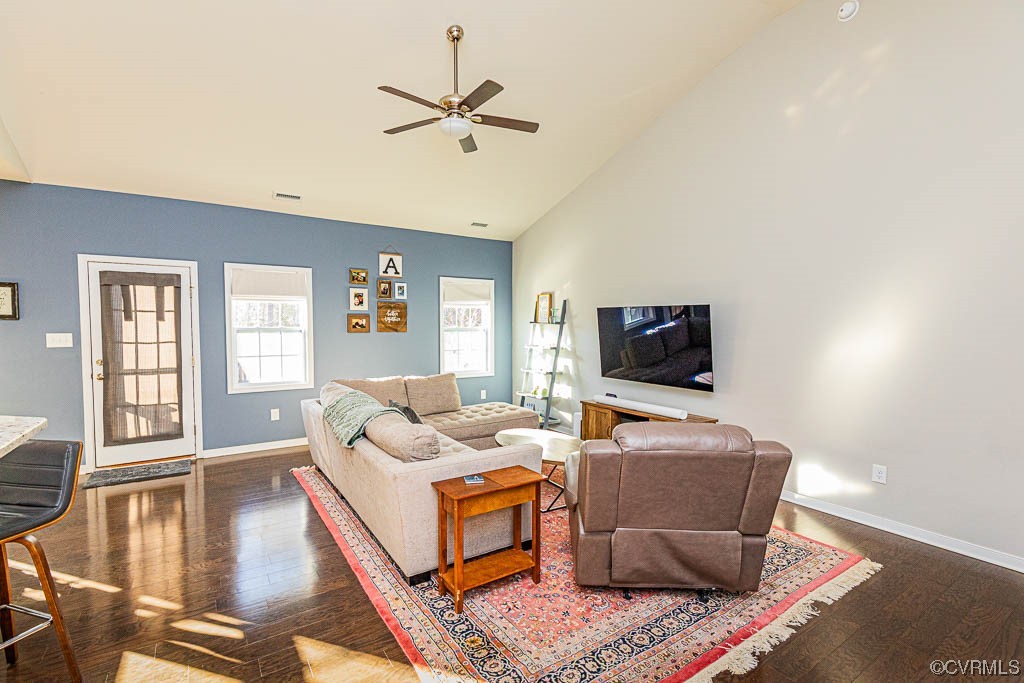 11100 Avening Road Midlothian, VA 23112 - Photo 6 of 29 a living room with furniture and a flat screen tv