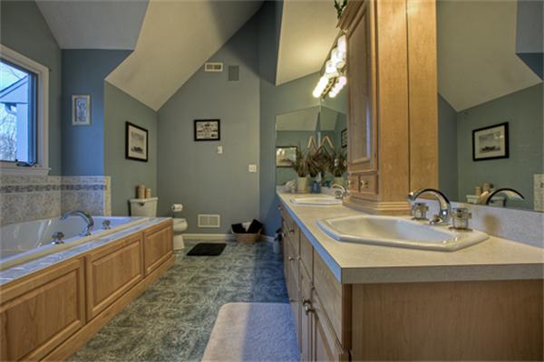 2 Split Rock Lane Hopkinton, MA 01748 - Photo 23 of 30 a bathroom with a sink and a mirror