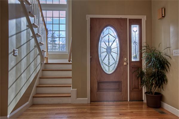 2 Split Rock Lane Hopkinton, MA 01748 - Photo 3 of 30 a view of entryway with wooden floor and a potted plant