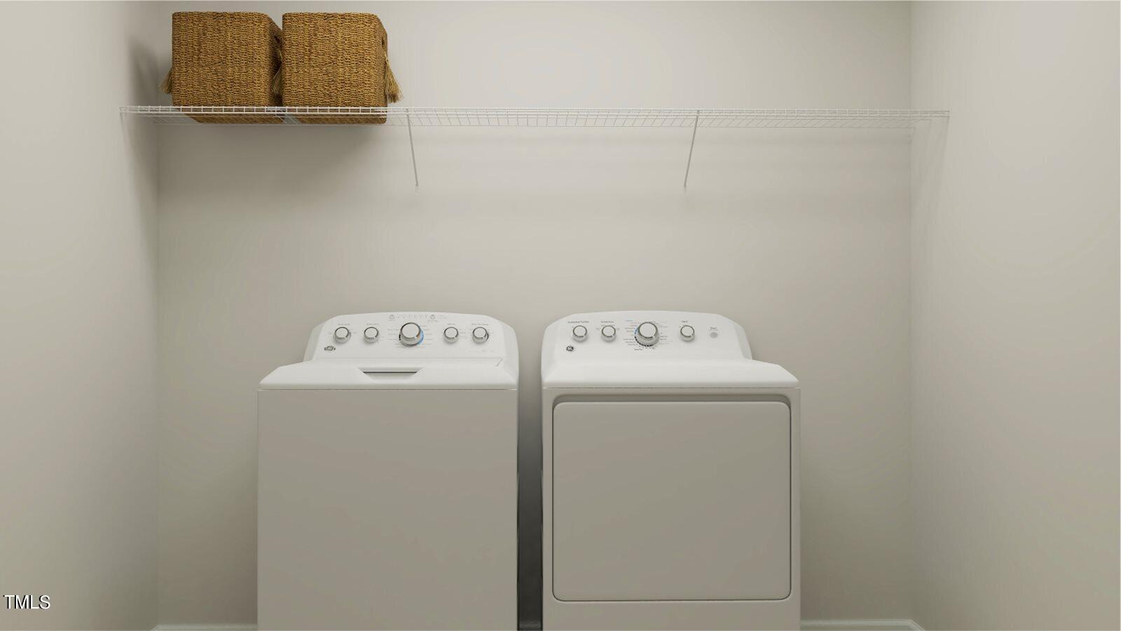 4205 Shadbush Street, Unit TESSA Raleigh, NC 27616 - Photo 24 of 29 HP Tessa laundry