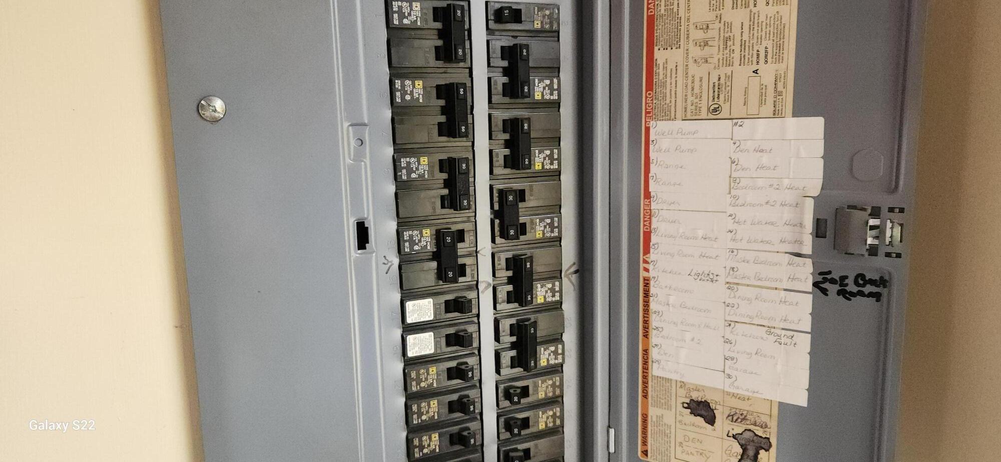 8321 Jackson River Road Hot Springs, VA 24445 - Photo 15 of 21 Breaker Box