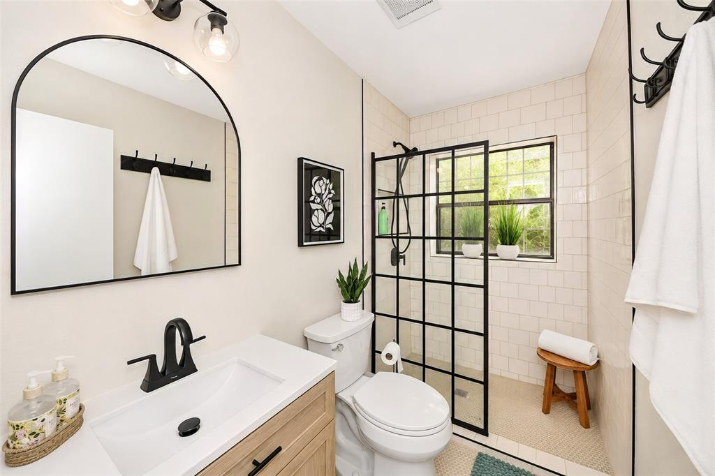 256 Country Club Road Whitney, TX 76692 - Photo 23 of 36 Hall bath taken to studs and remodeled 2026