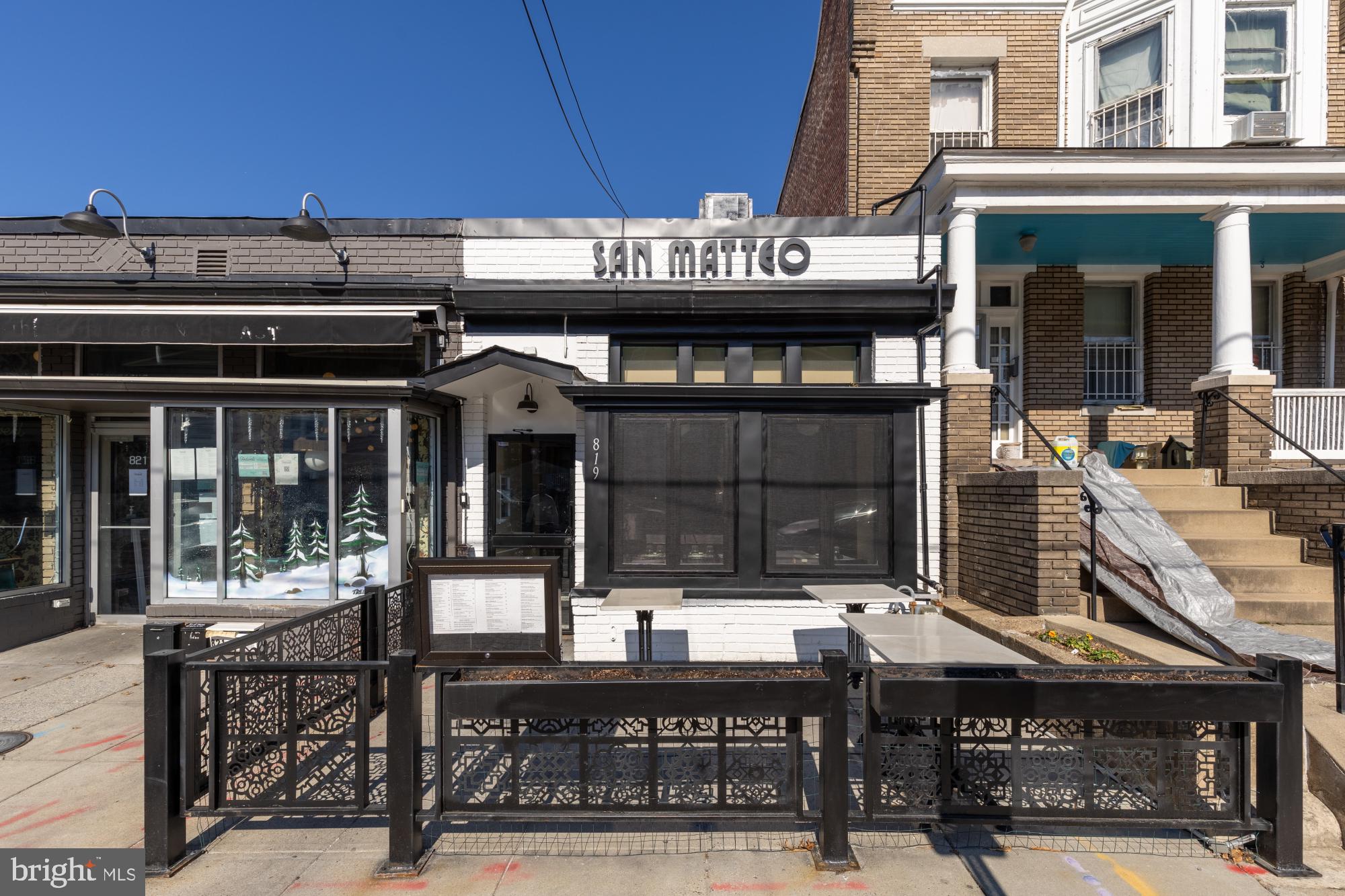 720 Webster Street Northwest Washington, DC 20011 - Photo 49 of 51 a view of a cafe with glass door