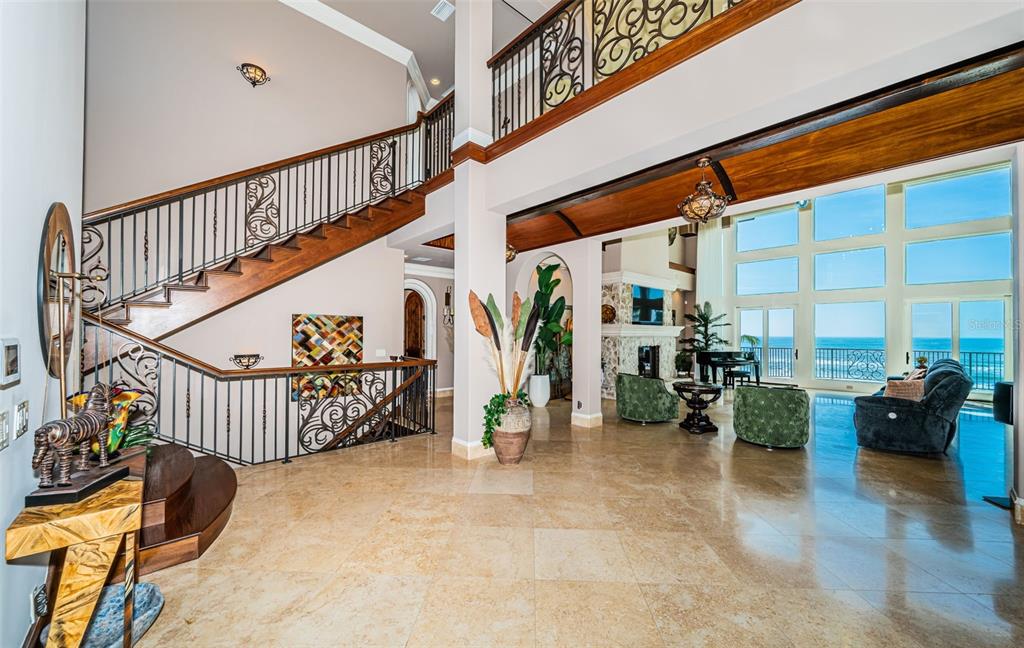 15912 Gulf Boulevard Redington Beach, FL 33708 - Photo 16 of 100 a view of livingroom with furniture and stairs
