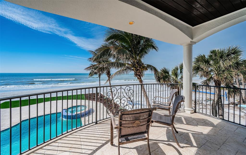 15912 Gulf Boulevard Redington Beach, FL 33708 - Photo 36 of 100 a view of balcony with wooden floor and seating space