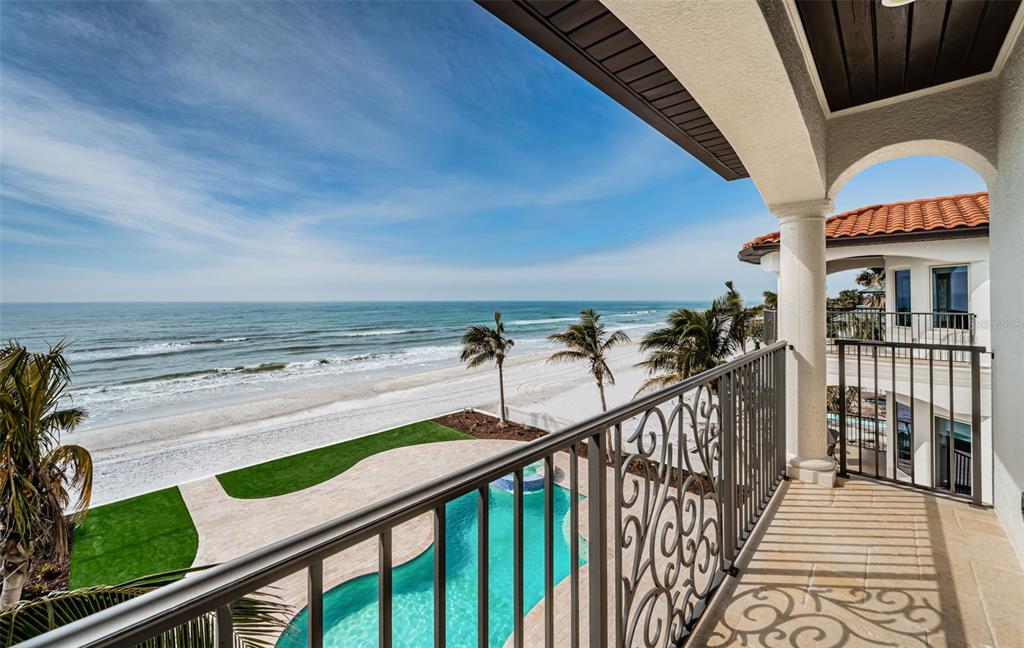 15912 Gulf Boulevard Redington Beach, FL 33708 - Photo 80 of 100 a view of a balcony with wooden floor