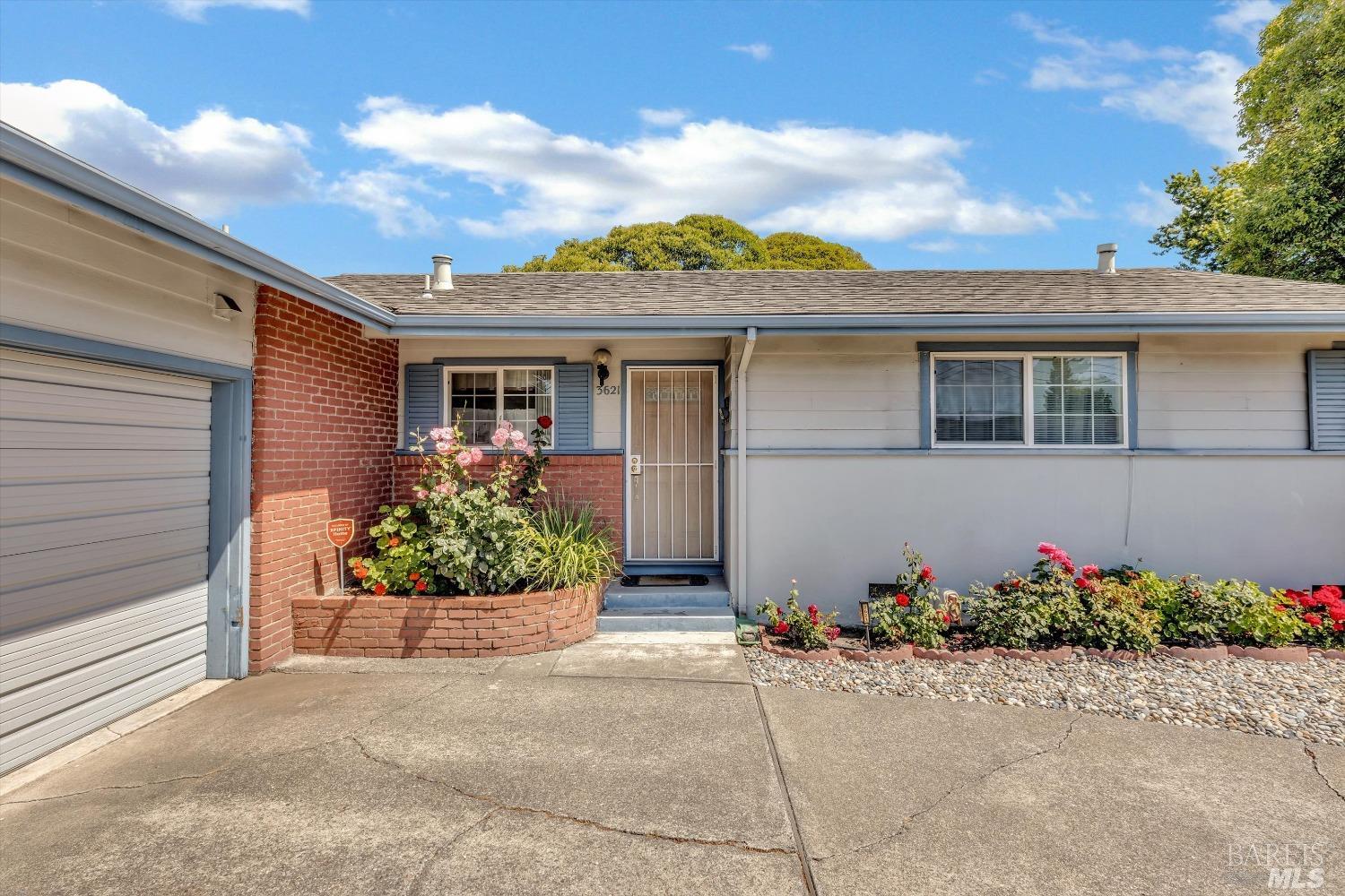 front view of a house