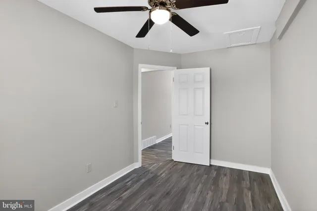 wooden floor in an empty room