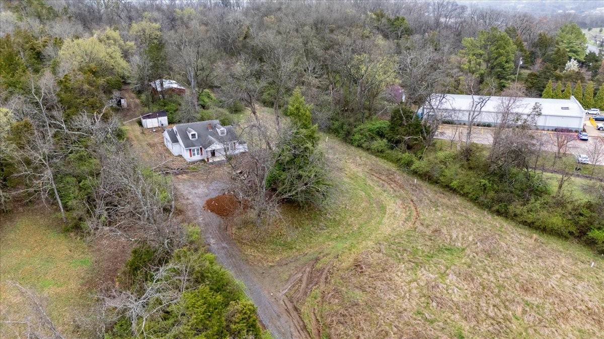 1219 Dickerson Road Goodlettsville, TN 37072 - Photo 8 of 16 an aerial view of residential house with outdoor space