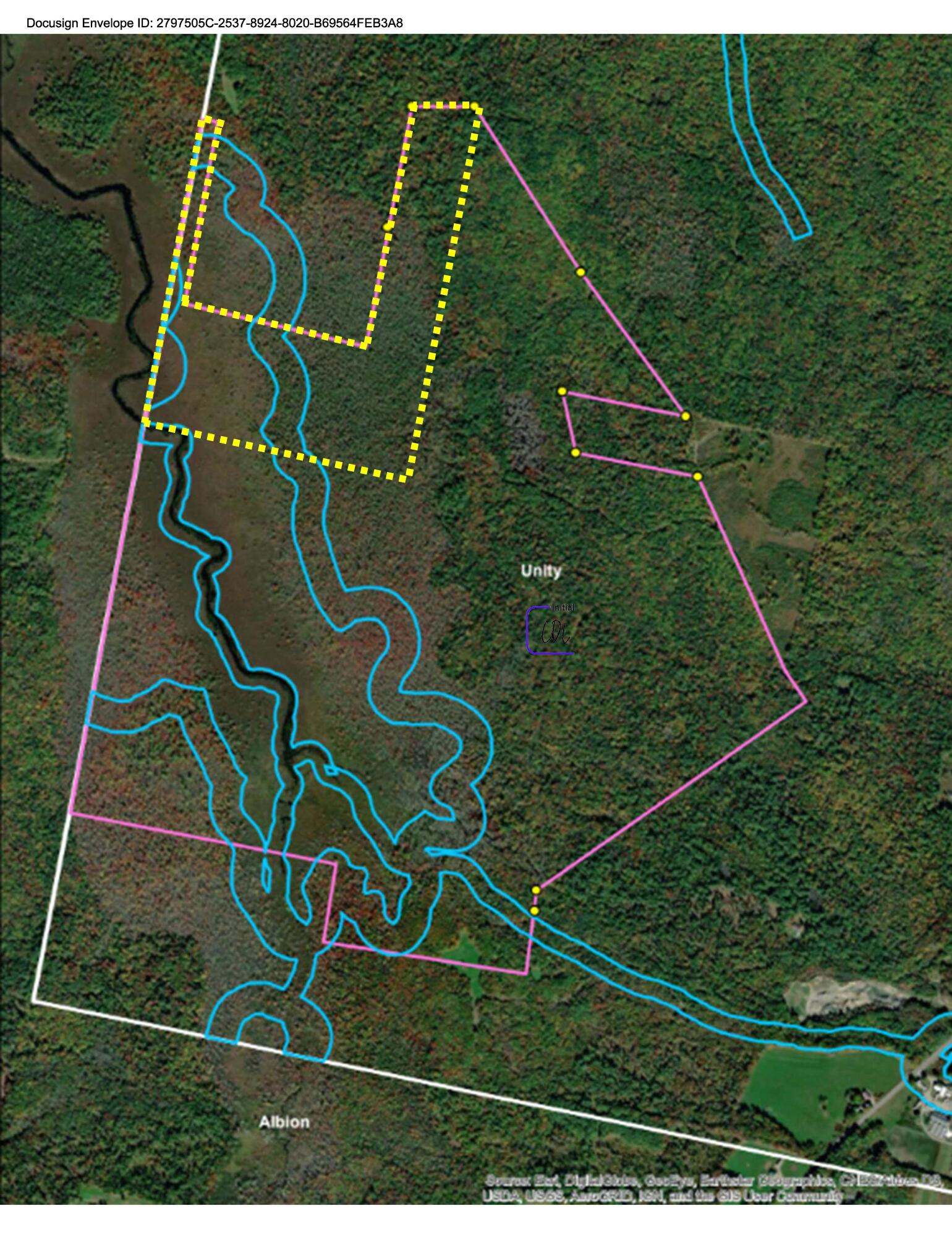 Lot 3 Albion Road Unity, ME 04988 - Photo 13 of 13 Land map
