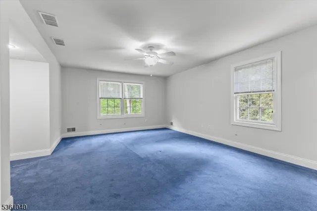 a bathroom with a shower and toilet