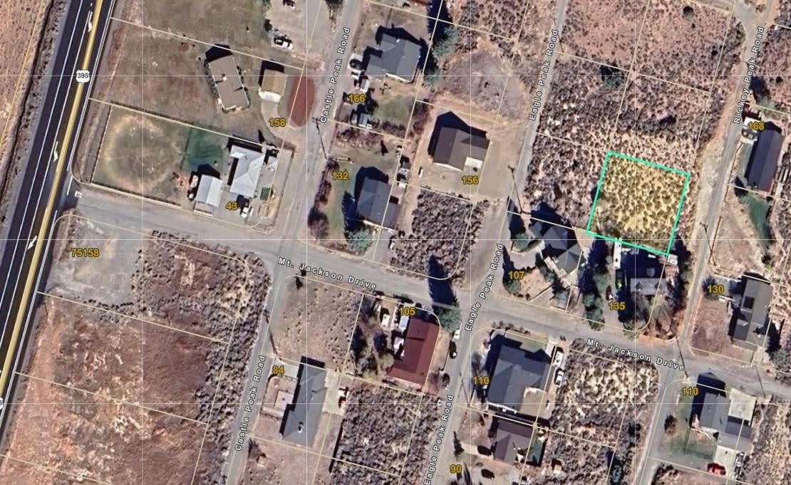 Lot 11 Rickey Peak Road, Unit 11 Bridgeport, CA 93517 - Photo 13 of 14 an aerial view of residential houses with outdoor space