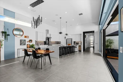 a view of utility room with washer and dryer