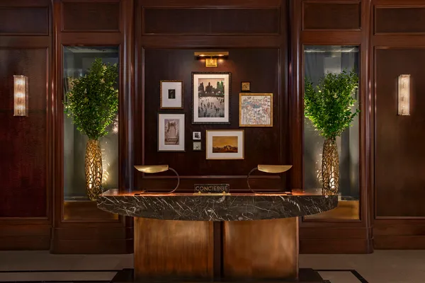 a view of a entryway door front of house
