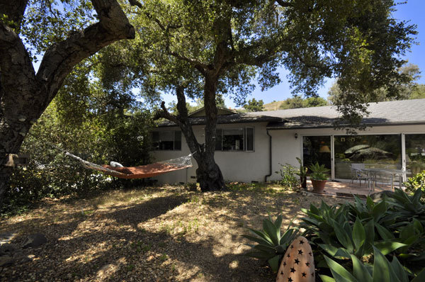 2280 Las Canoas Road Santa Barbara, CA 93105 - Photo 11 of 12 a view of a house with yard and tree