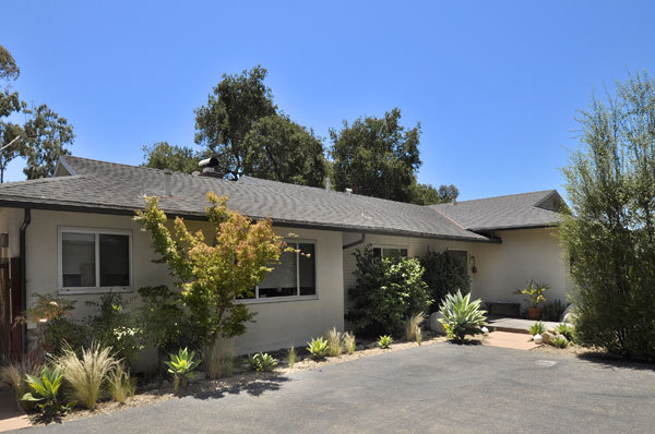 2280 Las Canoas Road Santa Barbara, CA 93105 - Photo 12 of 12 front view of a house with potted plants