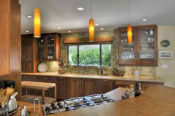 2280 Las Canoas Road Santa Barbara, CA 93105 - Photo 2 of 12 a kitchen with a sink and a large window