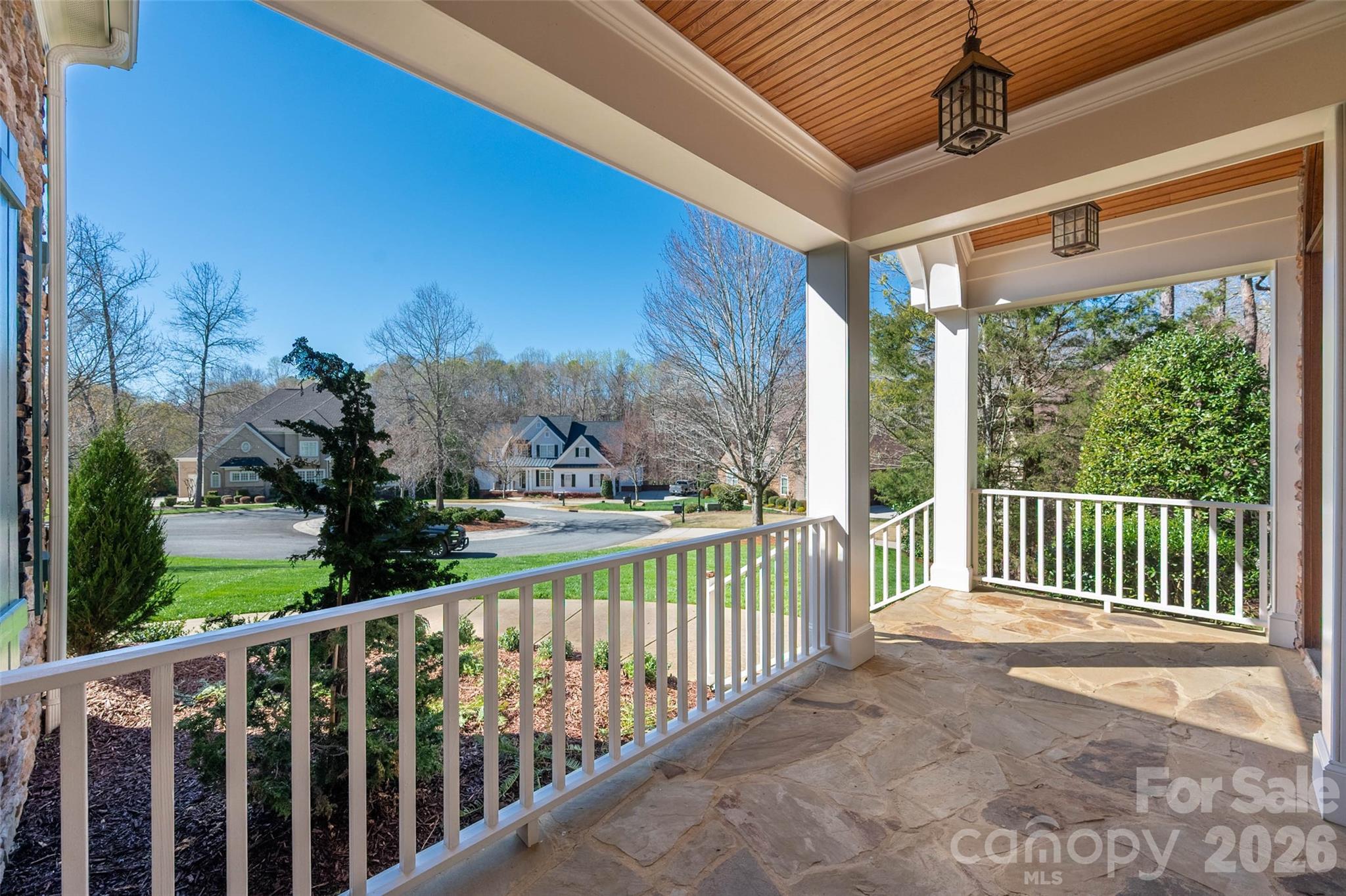406 Belo Court Fort Mill, SC 29715 - Photo 3 of 46 a view of a porch with wooden floor and outdoor space