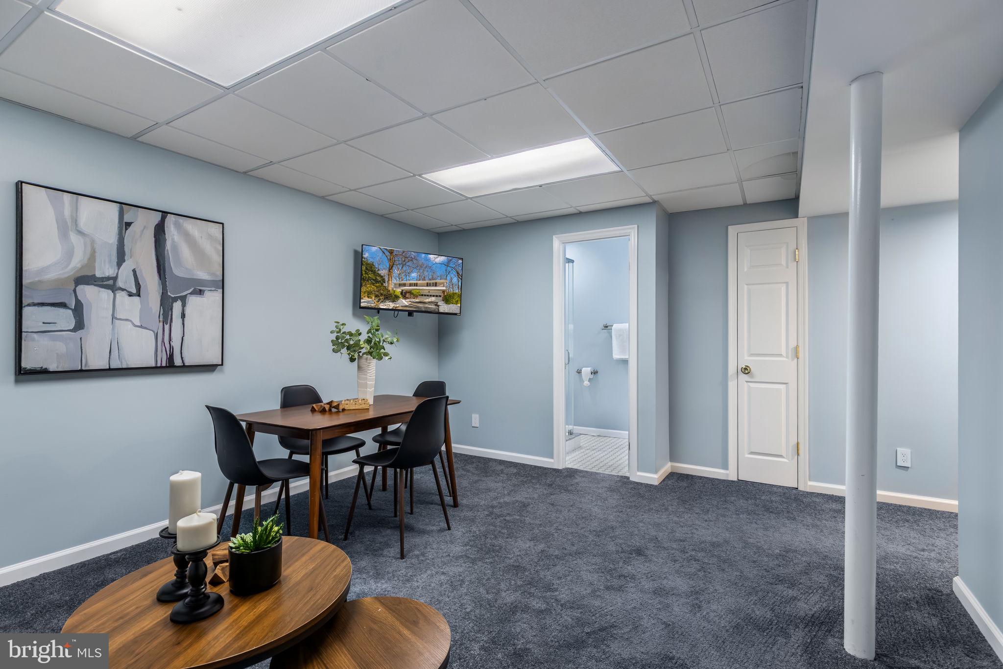 7105 Devonshire Road Alexandria, VA 22307 - Photo 43 of 54 Lower-level rec room