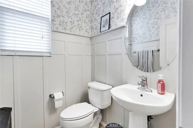 a bathroom with a sink and a toilet