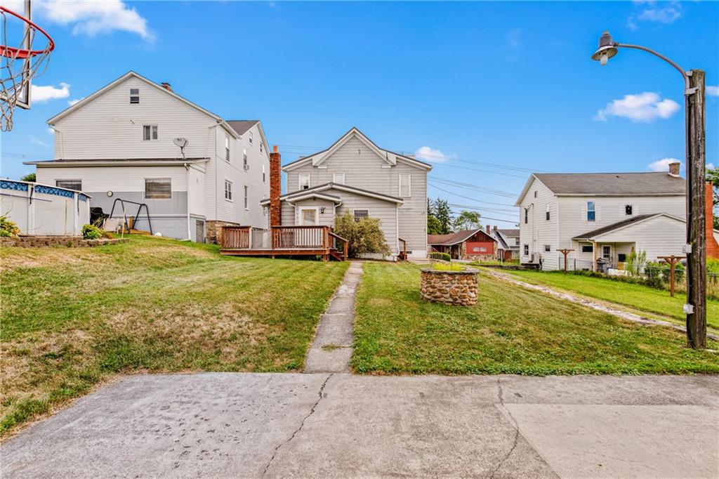 308 East Main Street Stoystown, PA 15563 - Photo 9 of 49 a view of a house with a yard