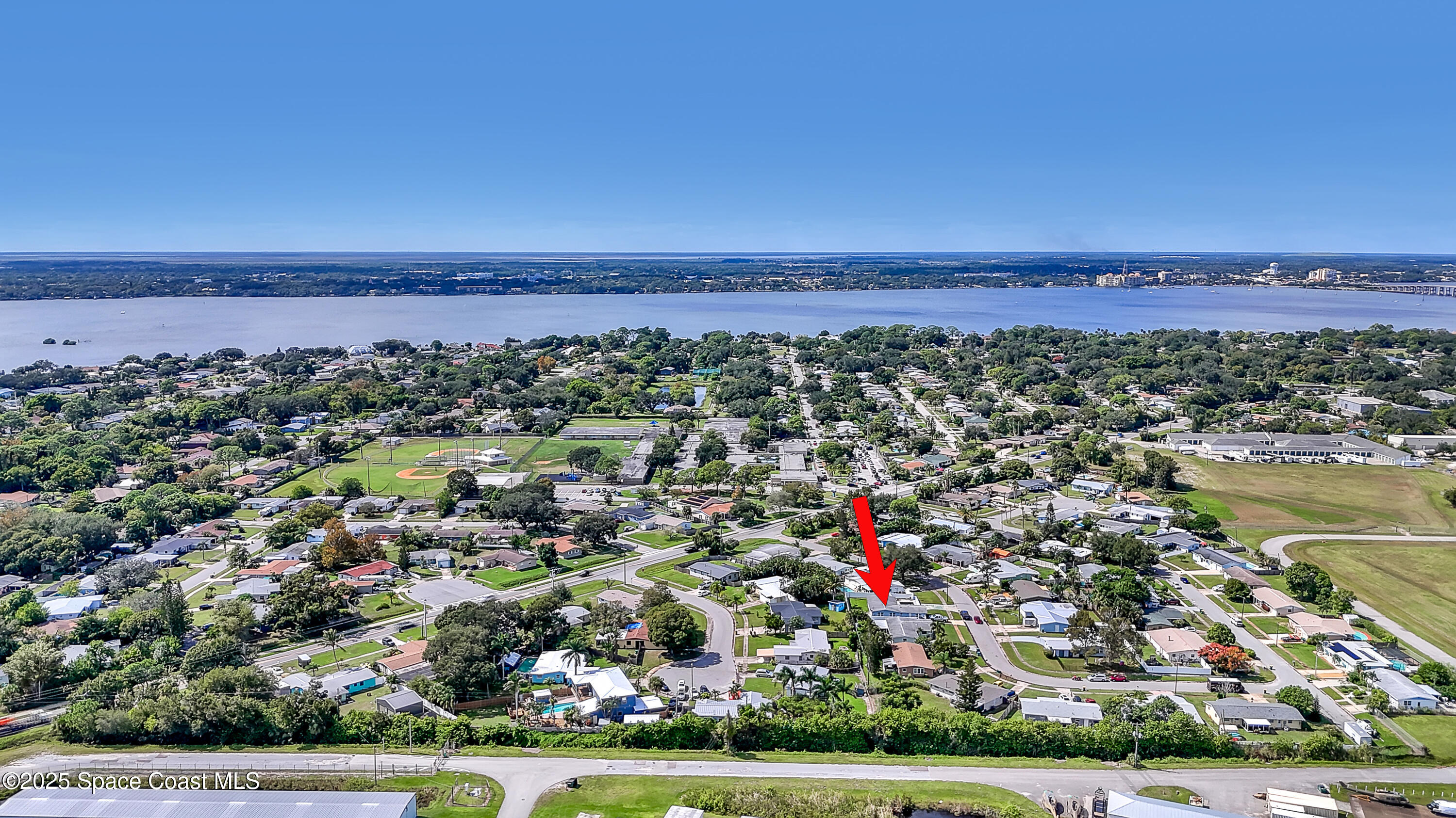 355 Aztec Avenue Merritt Island, FL 32952 - Photo 42 of 48 an aerial view of a city