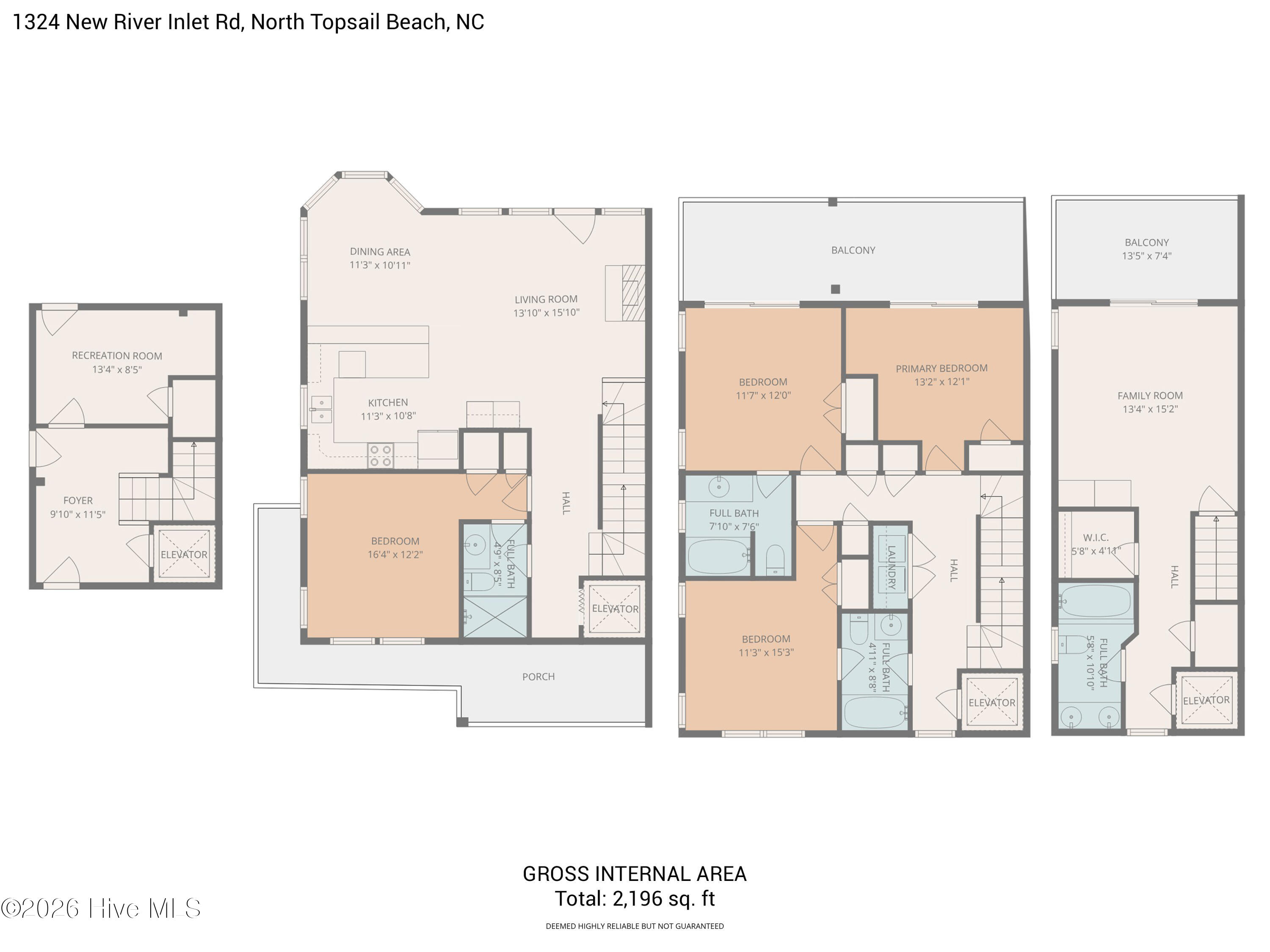 1324 New River Inlet Road North Topsail Beach, NC 28460 - Photo 90 of 90 FLOOR-PLAN-1324