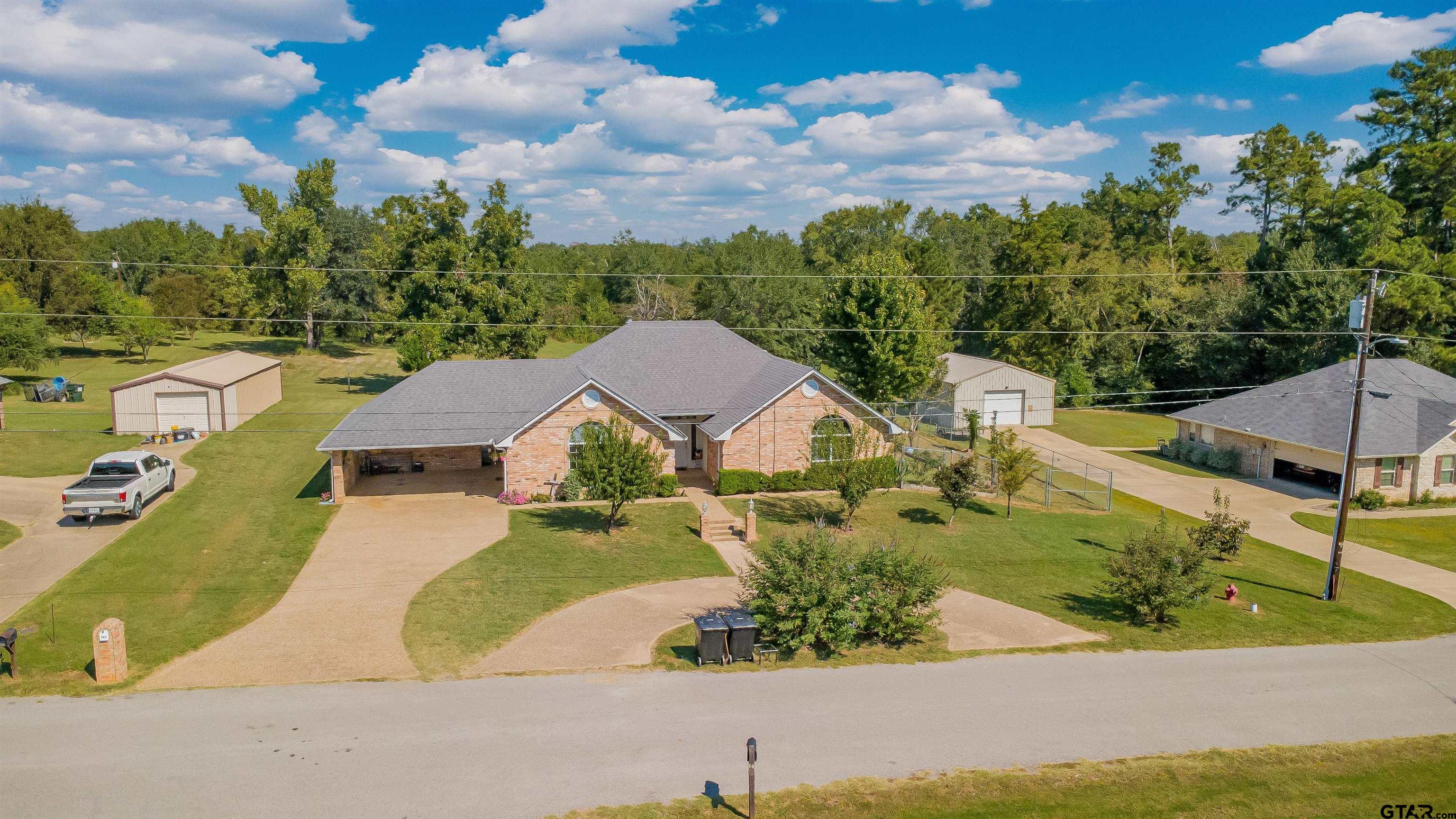 149 Pecan Street Frankston, TX 75763 - Photo 13 of 35 an aerial view of a house with swimming pool