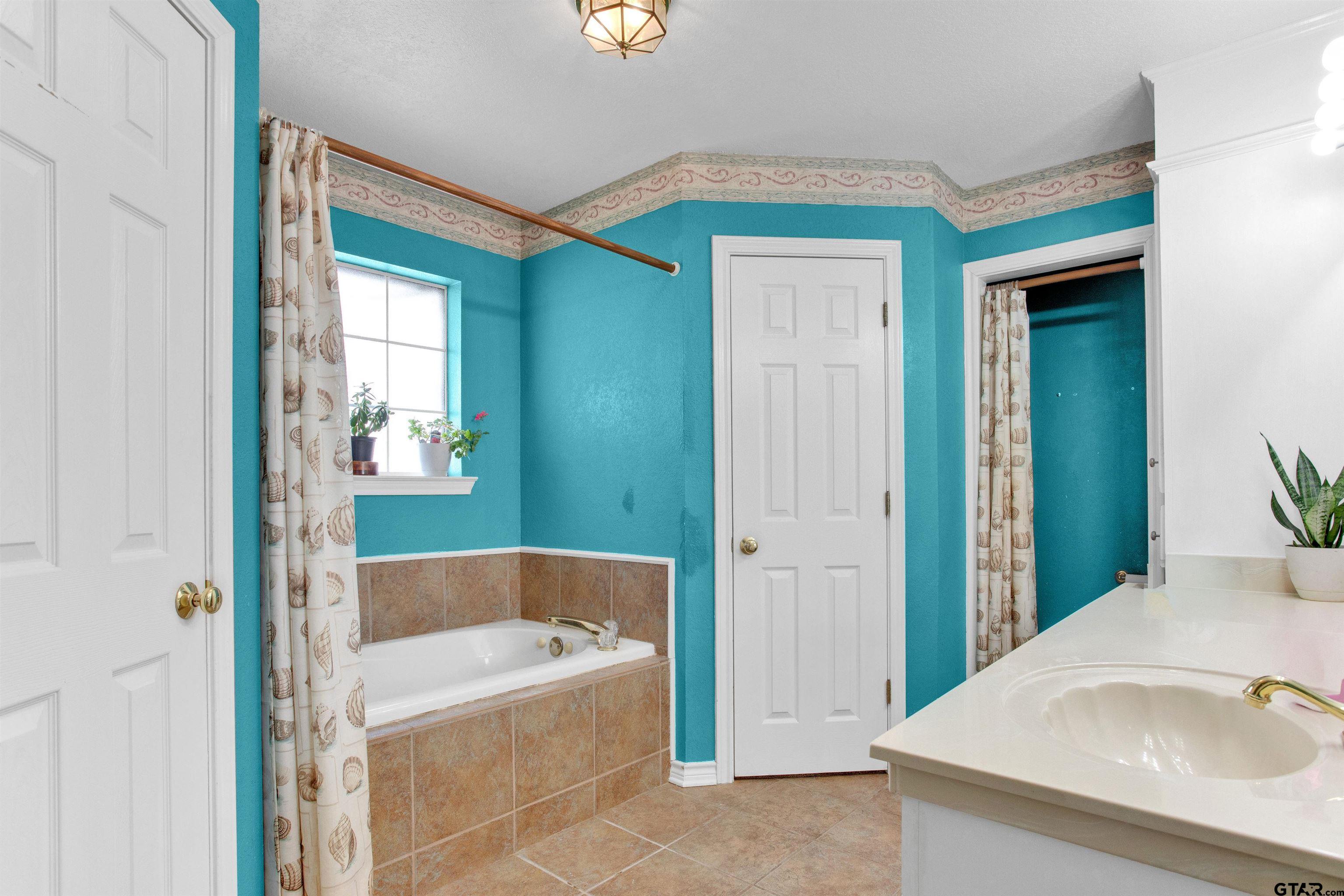 149 Pecan Street Frankston, TX 75763 - Photo 14 of 35 a bathroom with a tub and a sink