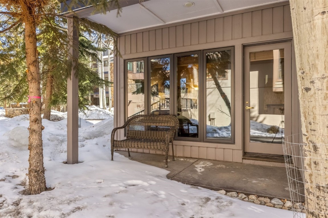1203 West Keystone Road, Unit 2709 Keystone, CO 80435 - Photo 45 of 48 View of snow covered property entrance