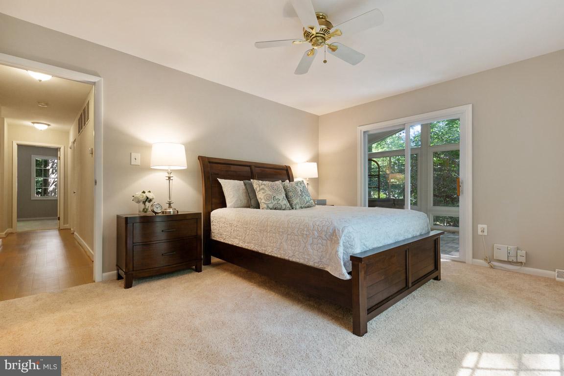 11715 Blue Smoke Trail Reston, VA 20191 - Photo 19 of 37 Master bedroom with adjacent sun room with hot tub