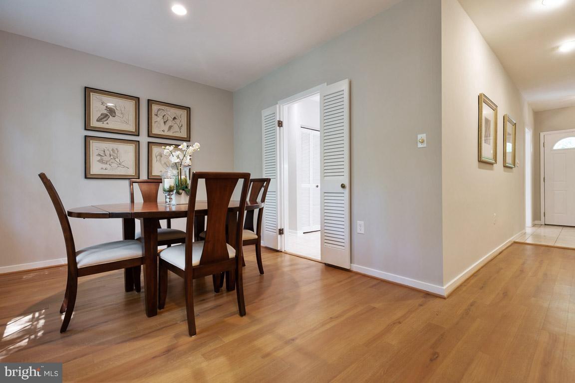 11715 Blue Smoke Trail Reston, VA 20191 - Photo 8 of 37 Dining area off living room and kitchen
