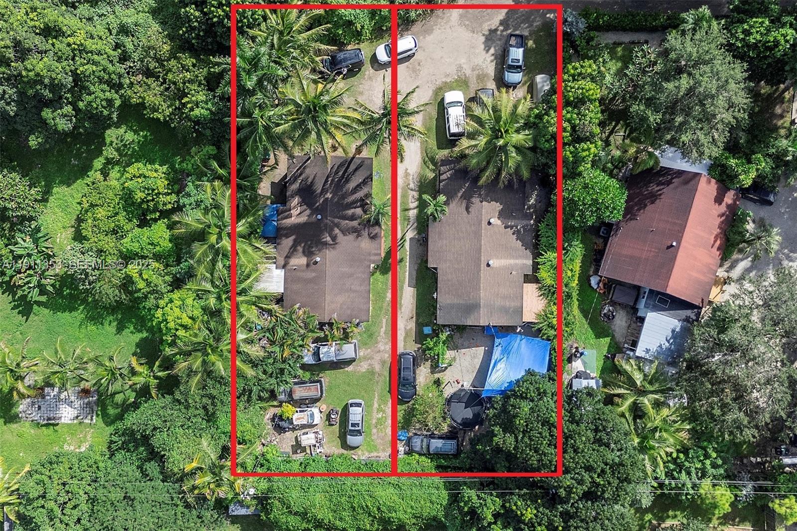 22950 Southwest 156th Avenue Miami, FL 33170 - Photo 5 of 11 an aerial view of house with yard
