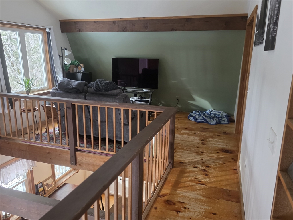 71 George Lamb Road Leyden, MA 01337 - Photo 9 of 18 a view of entryway with wooden floor