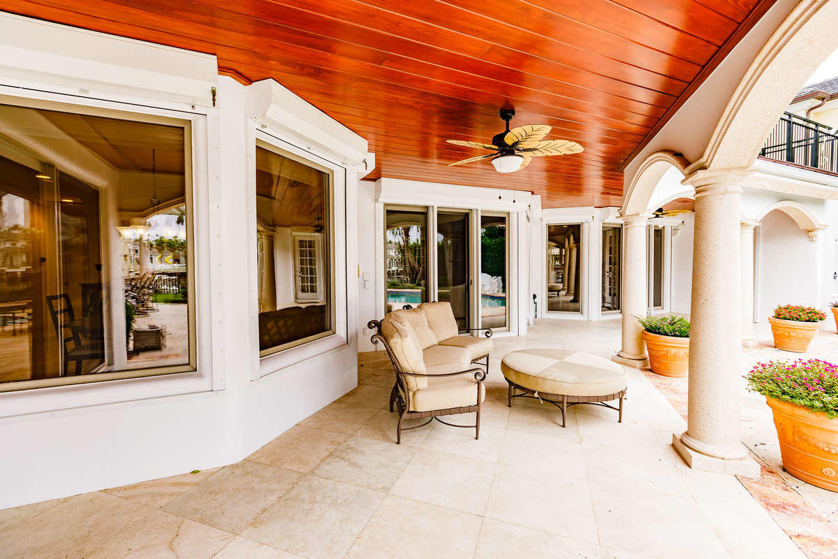 2935 Spanish River Road Boca Raton, FL 33432 - Photo 21 of 33 COVERED PATIO AREA