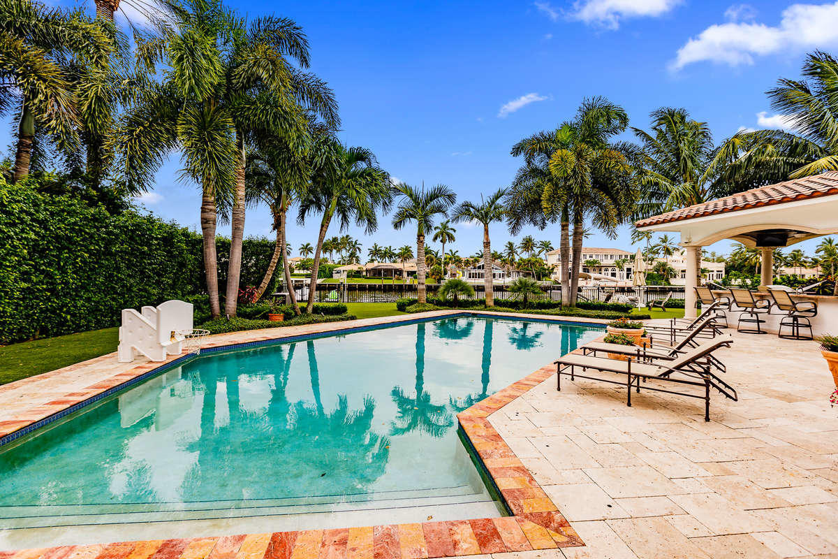 2935 Spanish River Road Boca Raton, FL 33432 - Photo 27 of 33 POOL AREA VIEW