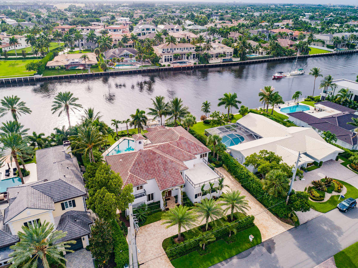 2935 Spanish River Road Boca Raton, FL 33432 - Photo 29 of 33 AERIAL VIEW