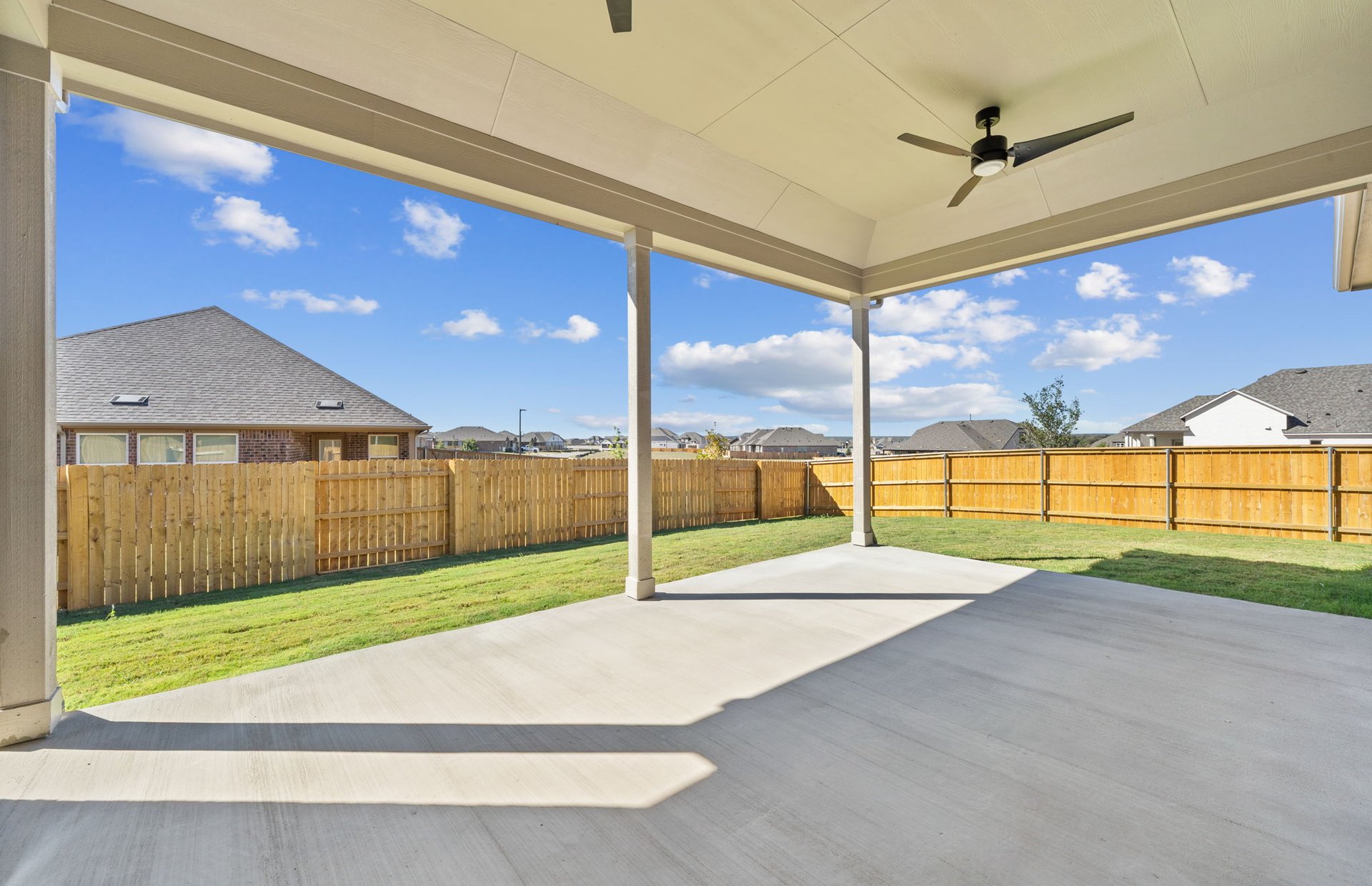 329 Muddy Creek Way Kyle, TX 78640 - Photo 18 of 22 a view of an empty room with a window
