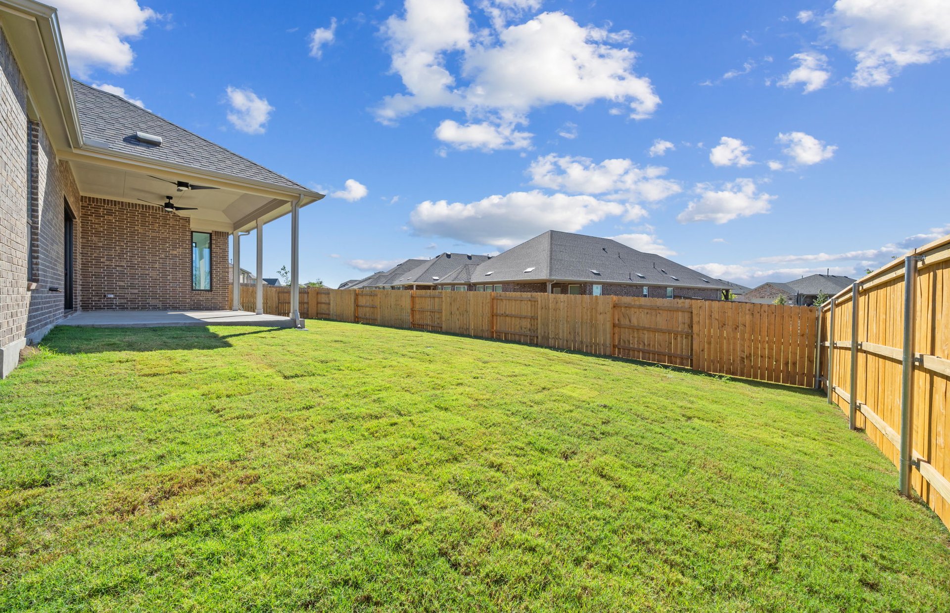 329 Muddy Creek Way Kyle, TX 78640 - Photo 19 of 22 a view of a backyard