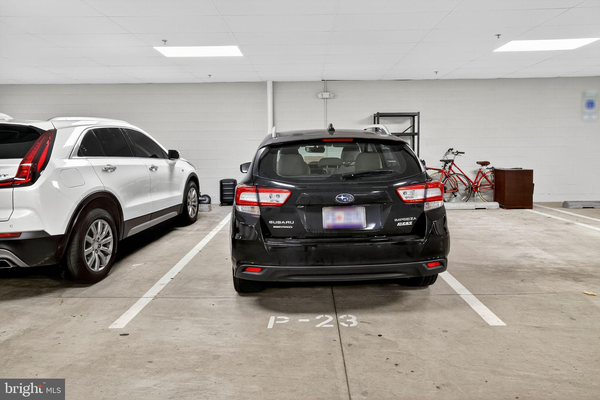 900 11th Street Southeast, Unit 308 Washington, DC 20003 - Photo 28 of 36 a car parked in a garage
