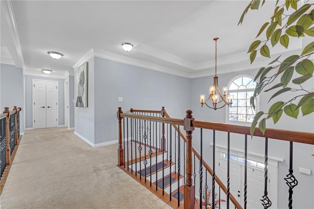 604 Arbor Ridge Loganville, GA 30052 - Photo 17 of 39 a view of a hallway view with staircase