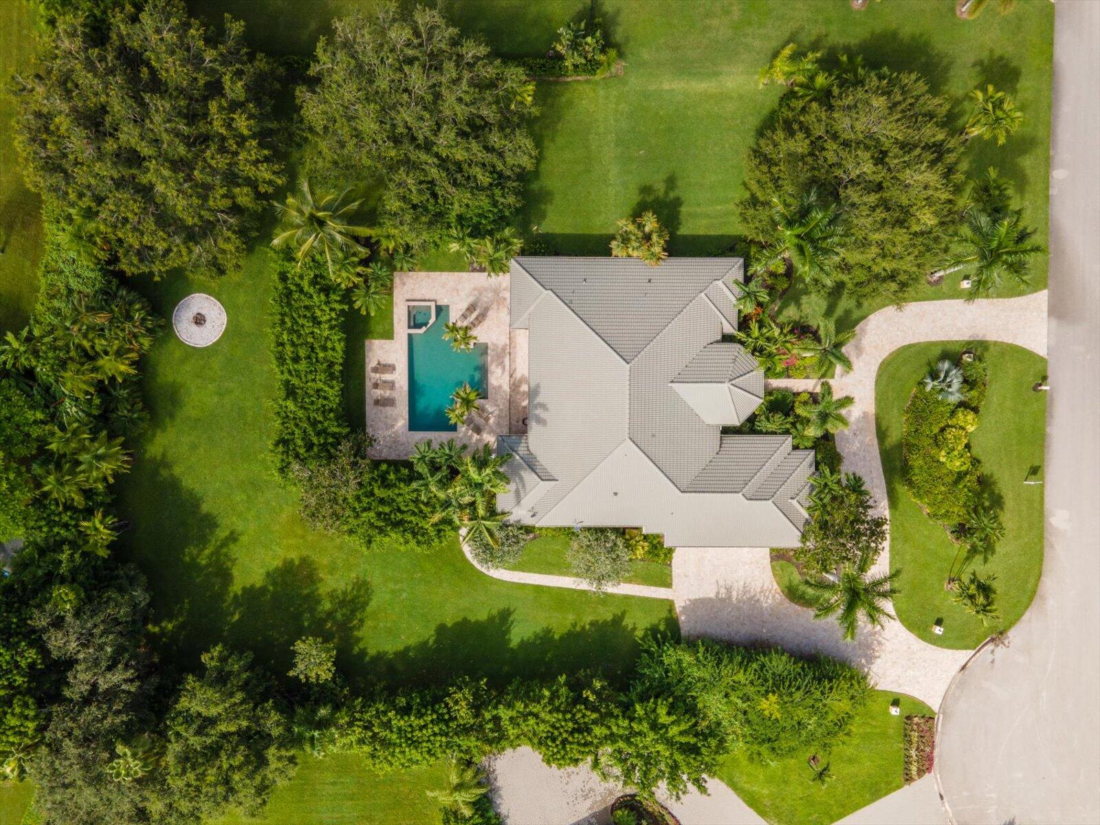 15400 Emmelman Road Wellington, FL 33414 - Photo 4 of 41 Over 1 acre of landscaping