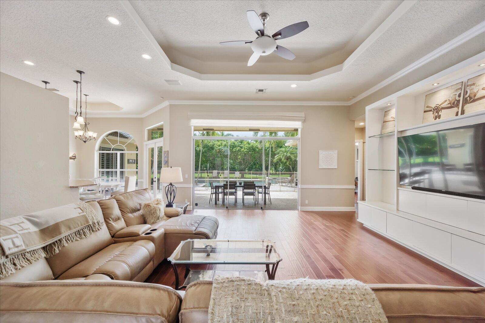 15400 Emmelman Road Wellington, FL 33414 - Photo 7 of 41 Great view of the pool from lobby